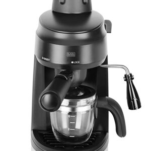 BLACK+DECKER BXCM0401IN 4-Cup Espresso & Cappuccino Coffee Maker